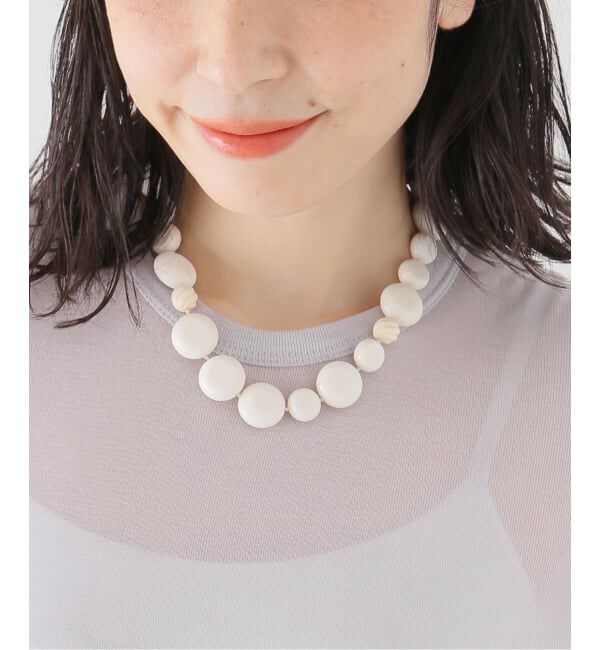 IENA LA BOUCLE「SAPIR BACHAR サピア バシャール CARVED CORAL ネックレス SB001-00279」|ネックレス|