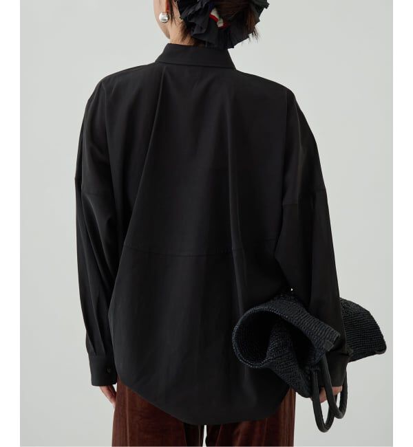 IENA LA BOUCLE「IENA LA BOUCLE フィブリルシアーシャツ」|シャツ・ブラウス|