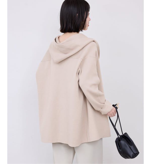 SLOBE IENA「《WEB限定/追加》ニットフーディーカーディガン」|カーディガン|