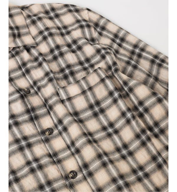 PULP「Laid.B / レイドビー WET RAG CHECK SHIRT」|シャツ・ブラウス|