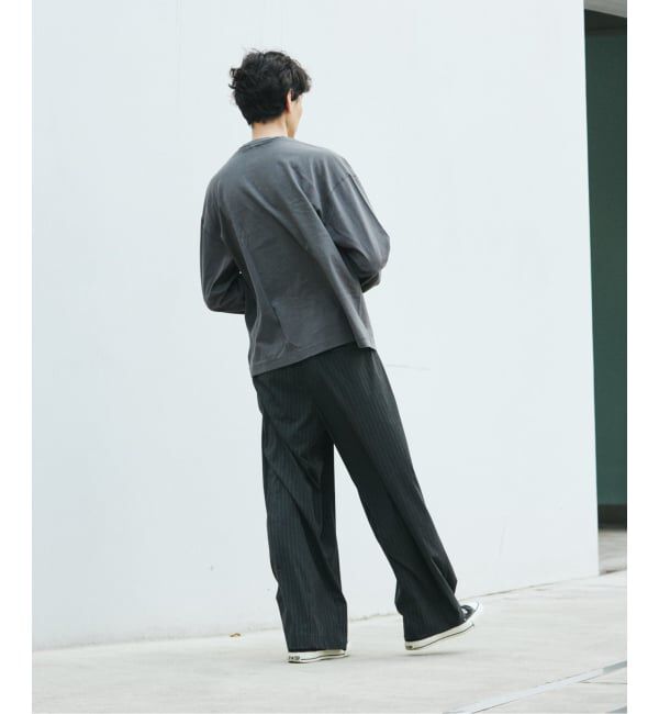 JOURNAL STANDARD「Health knit / ヘルスニット 別注 ヘンリー ネックロンT」|Tシャツ・カットソー|