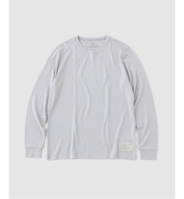 JOURNAL STANDARD relume「TAION / タイオン メリノウール アンダーウェア ロングスリーブ Tシャツ」|Tシャツ・カットソー|グレーA