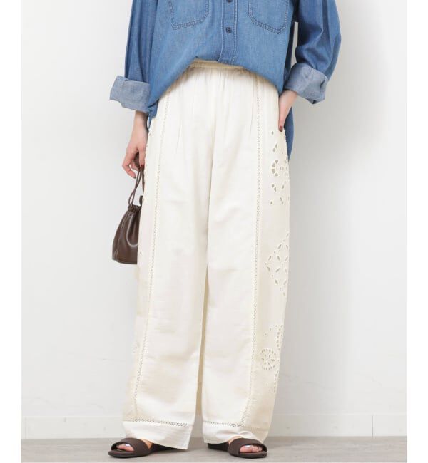 JOURNAL STANDARD relume「カットワークエンブロイダリーパンツ」|その他|