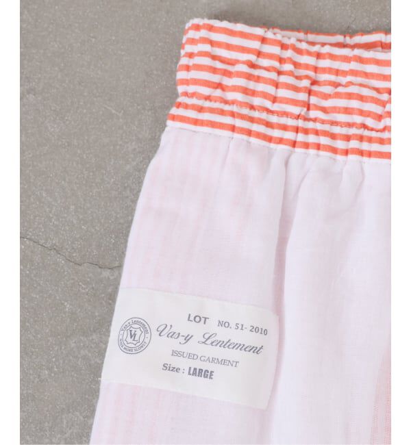 journal standard luxe「【VAS-Y LENTEMENT】 POPLIN STRIPE EASY PANTS」|その他|
