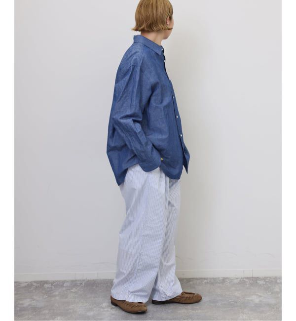 journal standard luxe「【VAS-Y LENTEMENT】 POPLIN STRIPE EASY PANTS」|その他|