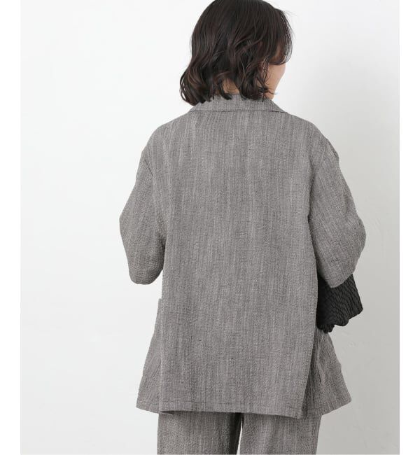 JOURNAL STANDARD relume「《予約》スラブハーフスリーブジャケット」|テーラードジャケット|