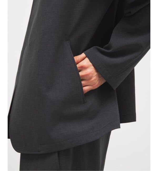 JOURNAL STANDARD「EVALET / エバレット ST ノーカラー ジャケット "セットアップ着用可能"」|その他|