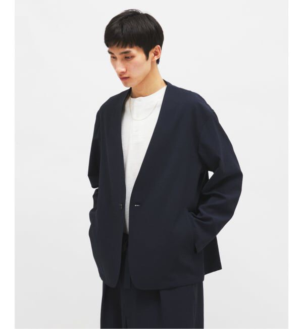 JOURNAL STANDARD「EVALET / エバレット ST ノーカラー ジャケット "セットアップ着用可能"」|その他|