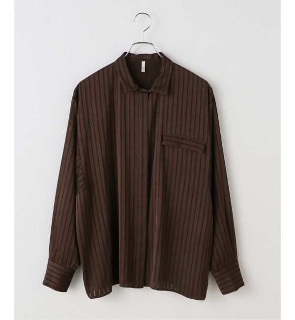 JOURNAL STANDARD「《追加》【ARCHIVE STANCE/アーカイブスタンス】Satin Stripe Dolman Shirt」|シャツ・ブラウス|