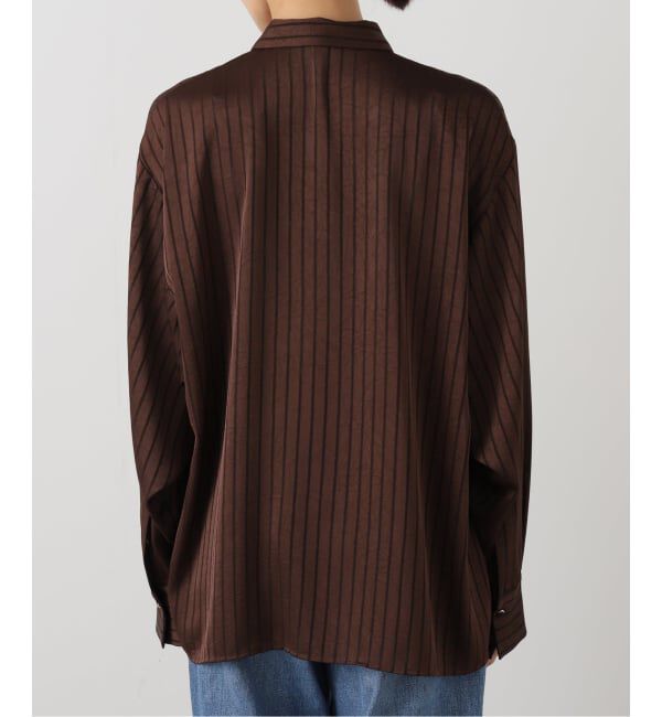 JOURNAL STANDARD「《追加》【ARCHIVE STANCE/アーカイブスタンス】Satin Stripe Dolman Shirt」|シャツ・ブラウス|