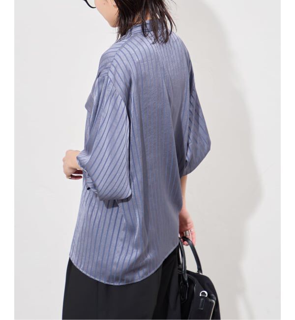 JOURNAL STANDARD「《追加》【ARCHIVE STANCE/アーカイブスタンス】Satin Stripe Dolman Shirt」|シャツ・ブラウス|
