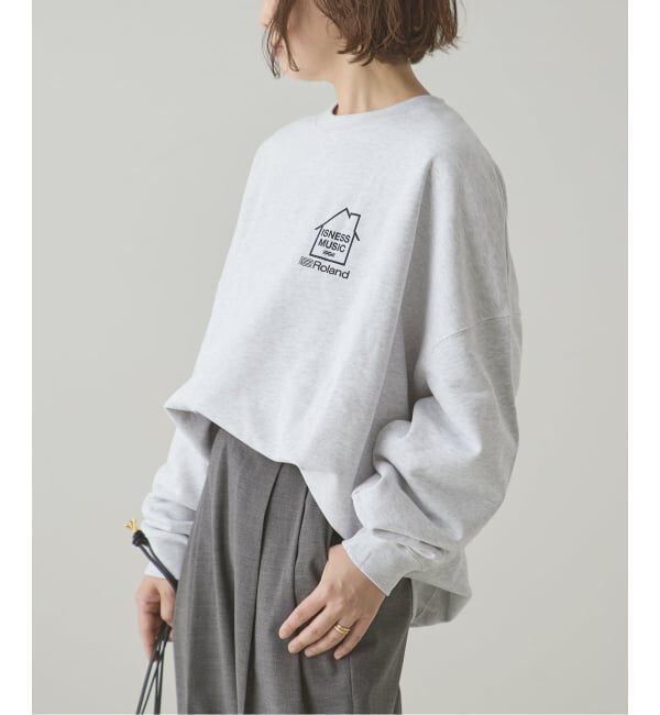 journal standard L'essage「【ISNESS MUSIC/イズネス ミュージック】TR-808 CREW NECK SWEATSHIRT：スウェット」|スウェット・ジャージ|