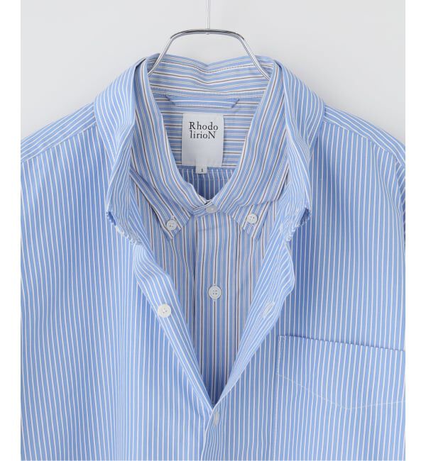 JOURNAL STANDARD「【RHODOLIRION /ロドリリオン】 Double Layer Button down Shirt」|シャツ・ブラウス|