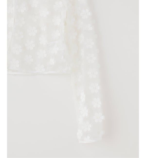JOURNAL STANDARD「【EPINGLER / エピンガー】 FLOWER APPLIQUE CARDI」|シャツ・ブラウス|