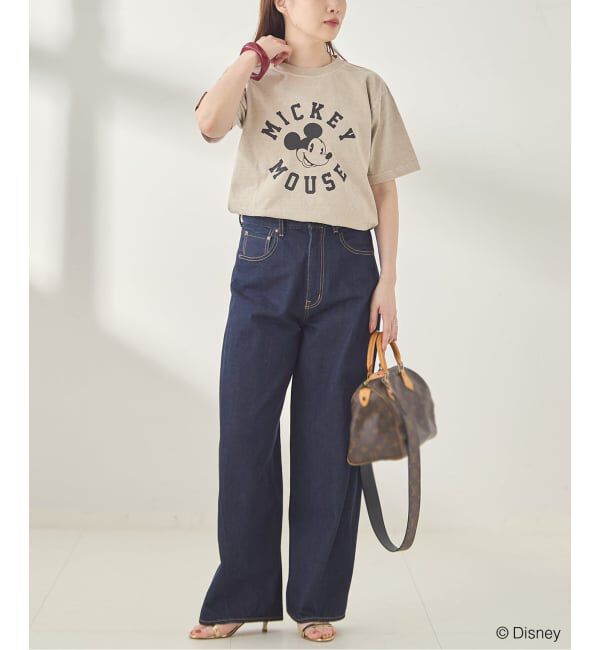 journal standard L'essage「【MICKEY】ピグメントTシャツ」|Tシャツ・カットソー|