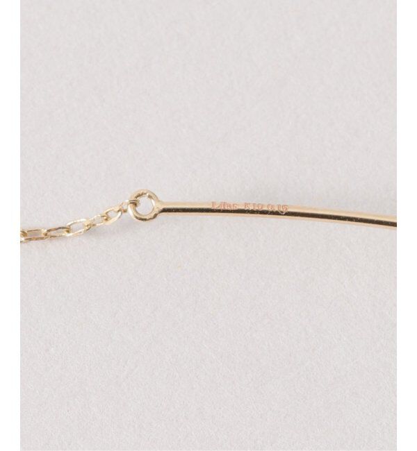 Lilas by Spick&Span「ホールダイヤ1ピースチェーンチョーカー0.16ct K10」|ネックレス|