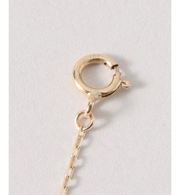 Lilas by Spick&Span「ホールダイヤ1ピースチェーンチョーカー0.16ct K10」|ネックレス|