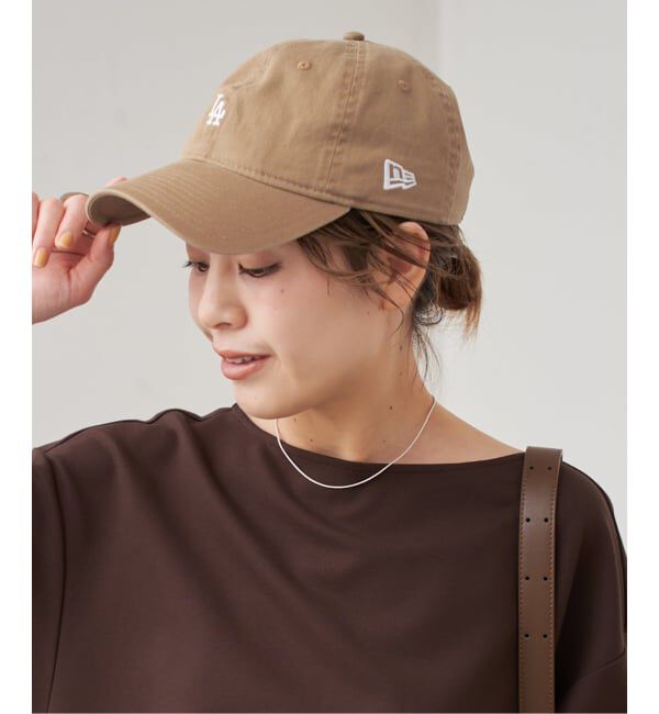 Spick and Span「《追加2》NEW ERA / ニューエラ 別注9TWENTY MLB Mini Logo 143076」|キャップ・キャスケット|ベージュ