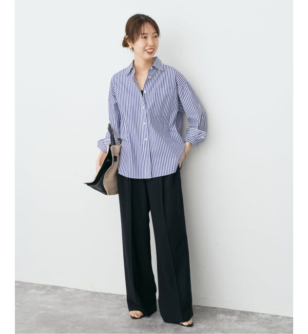 Spick and Span「《新色有り / 追加》50コットンコンパクトシャツ」|シャツ・ブラウス|