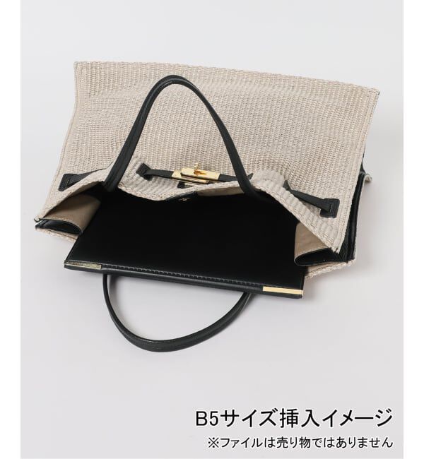 Spick and Span「《別注》VIOLAd'ORO イタリアンラフィアシートトートバッグL*」|トートバッグ|