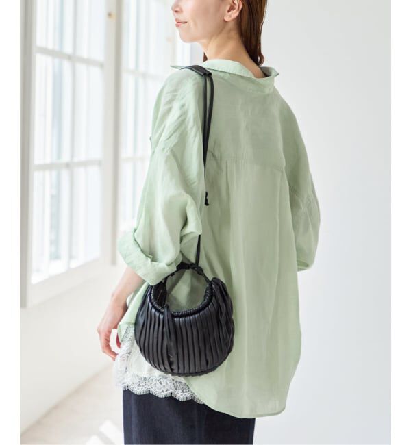 U by SPICK&SPAN「ラミーカラーシャツ」|シャツ・ブラウス|