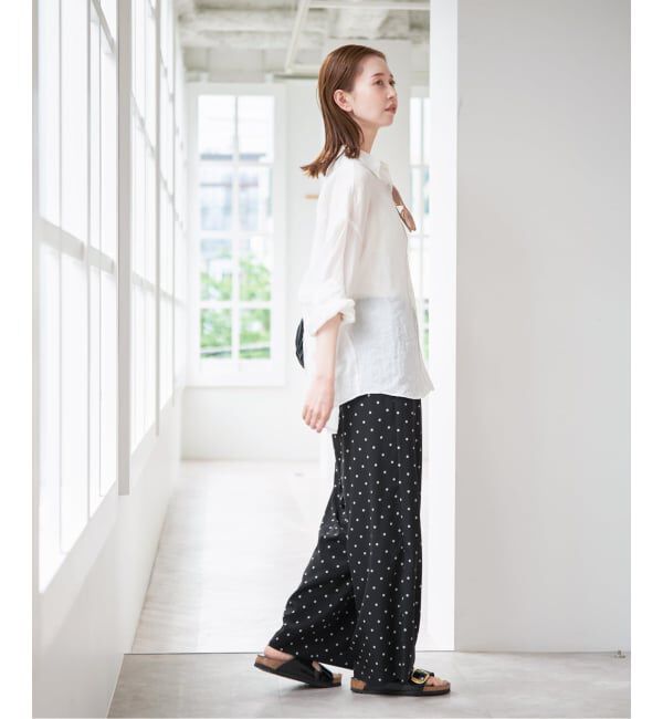U by SPICK&SPAN「ラミーカラーシャツ」|シャツ・ブラウス|
