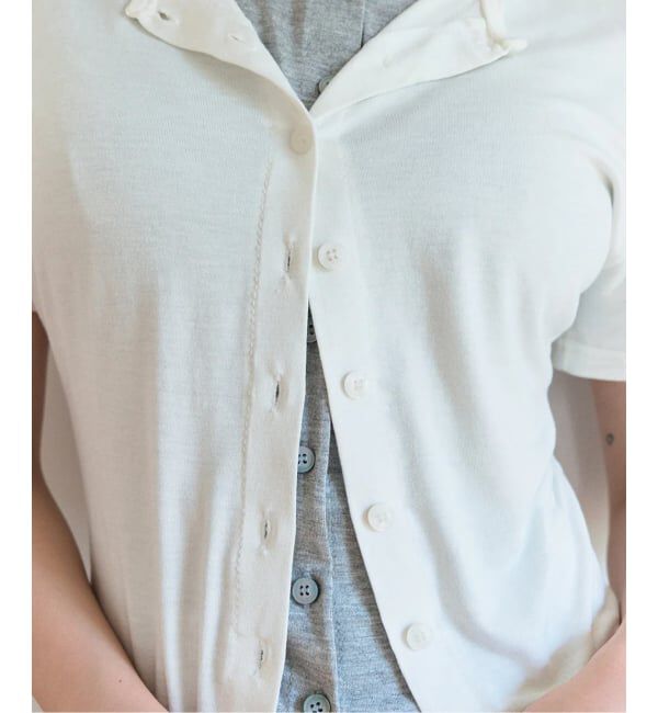 U by SPICK&SPAN「《追加予約》COMME SI STUDIO Cardigan tee 2」|Tシャツ・カットソー|