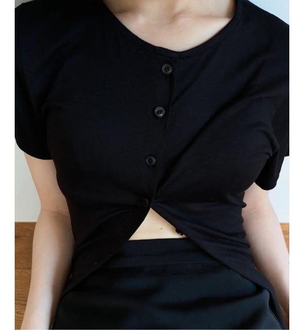 U by SPICK&SPAN「《追加予約》COMME SI STUDIO Cardigan tee 2」|Tシャツ・カットソー|