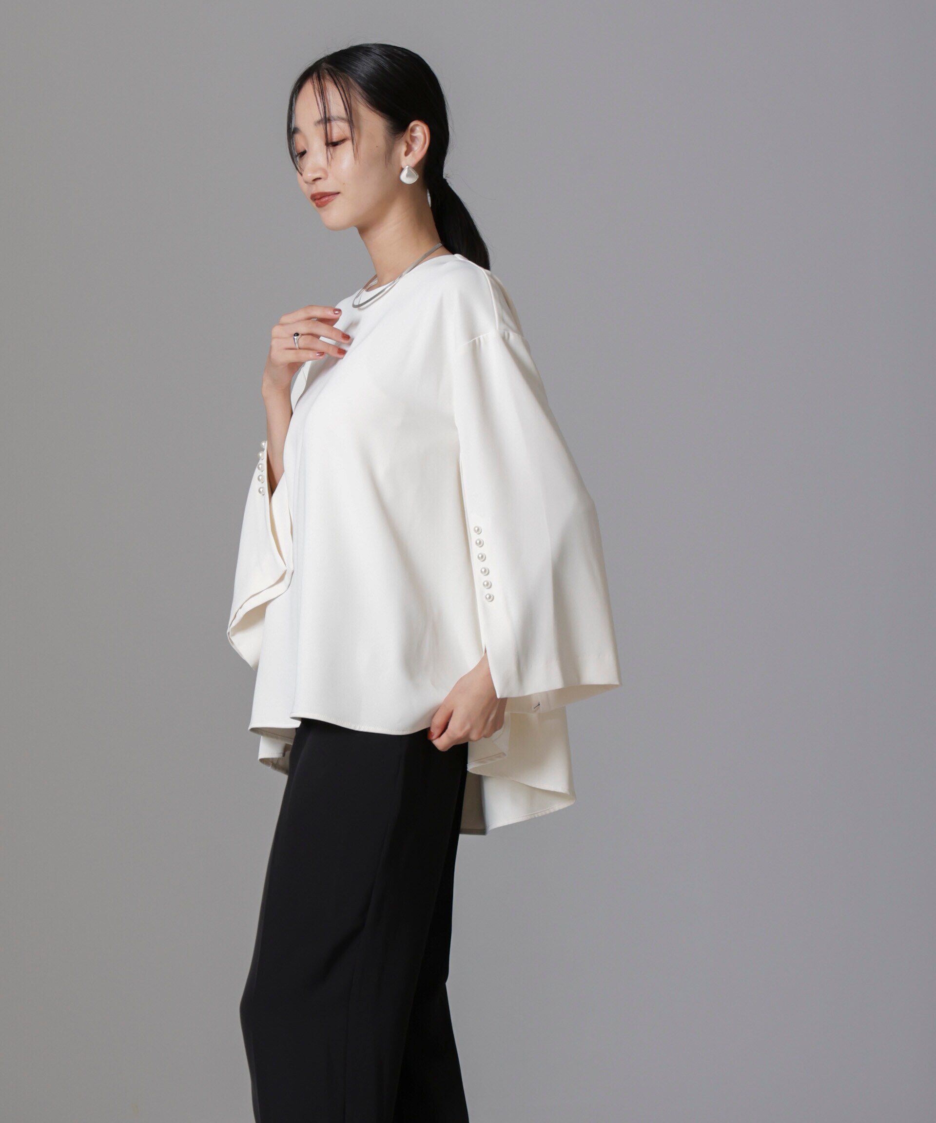 nano･universe「troisiemechaco/DOUBLE CLOTH セットアップパンツ」|スーツ|