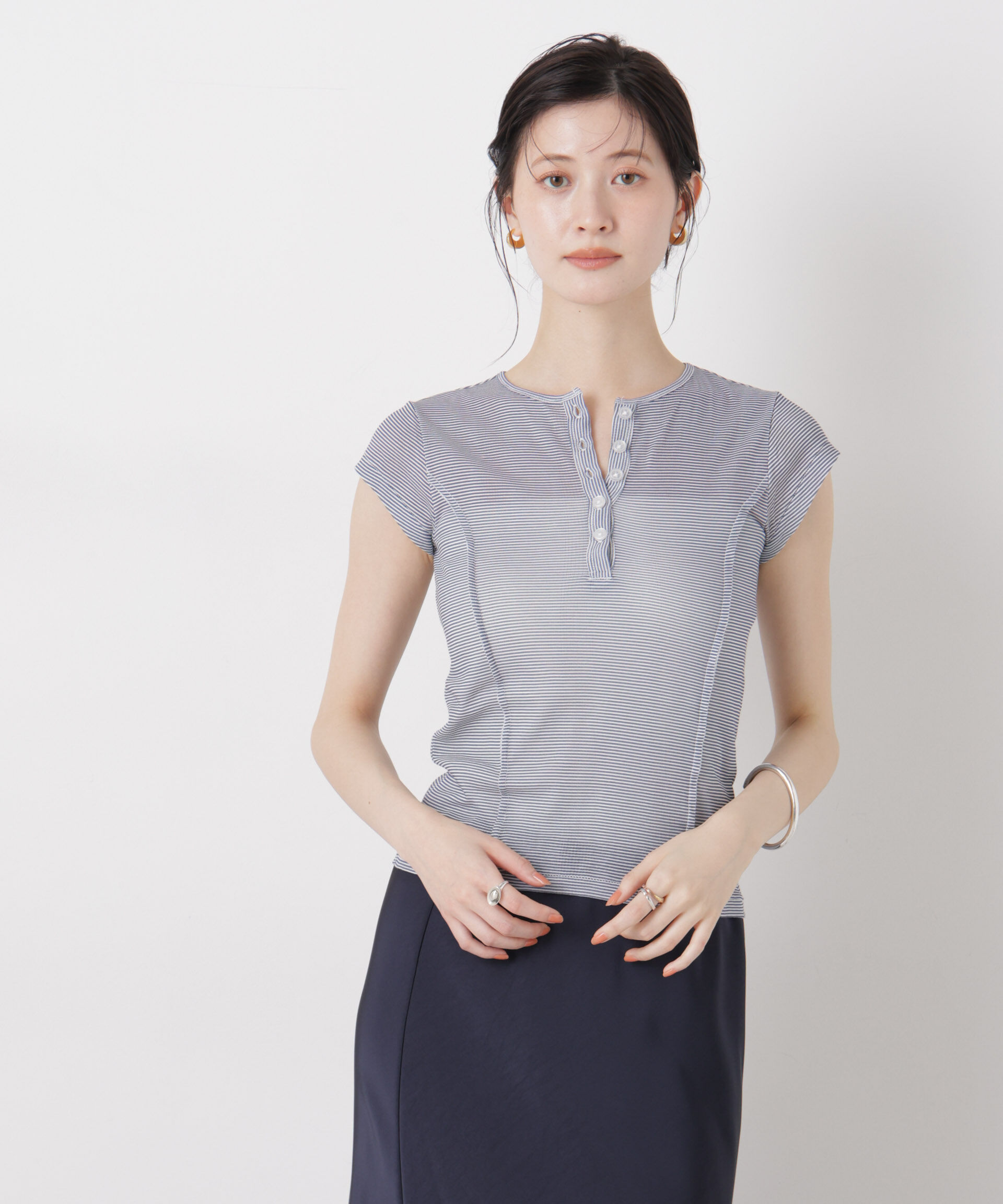 nano･universe「Robert P. Miller/LightPrib Henly S/S Tee 」|Tシャツ・カットソー|