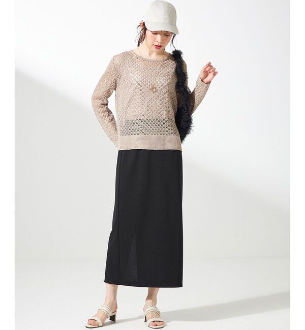 any SiS「【2SET】メッシュニット セット」|ニット・セーター|