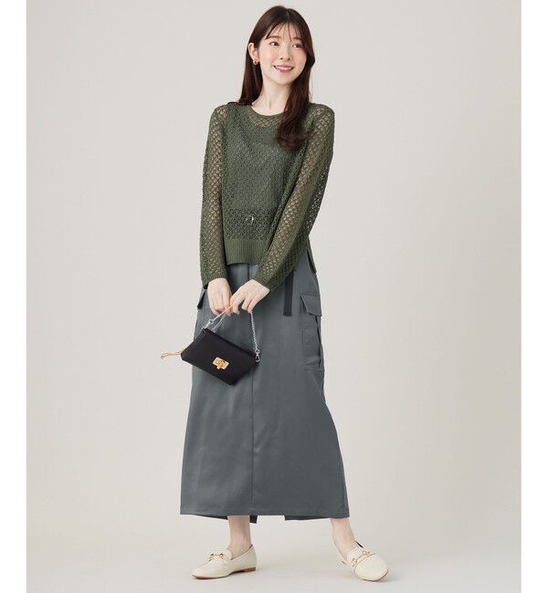 any SiS「【2SET】メッシュニット セット」|ニット・セーター|