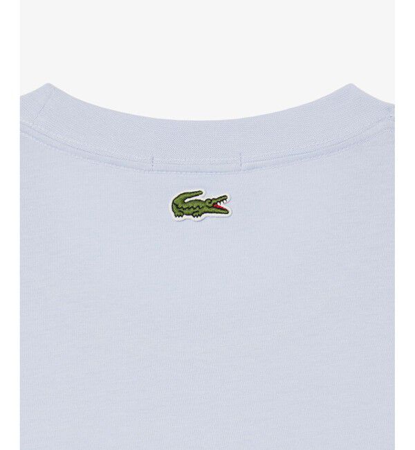 LACOSTE「エンボスパリロゴ クルーネックTシャツ」|Tシャツ・カットソー|