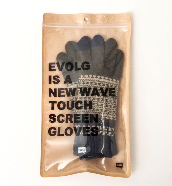 NOLLEY'S goodman「【EVOLG/エヴォログ】FLEUR ニットグローブ LET2365」|手袋|