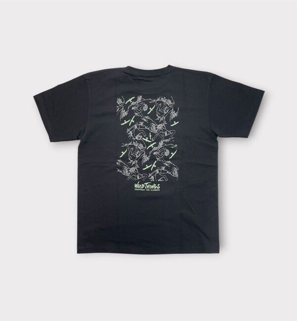 GLOSTER「【WILD THINGS/ワイルドシングス】80&rsquo;S CLIMBER TEE」|Tシャツ・カットソー|ブラック