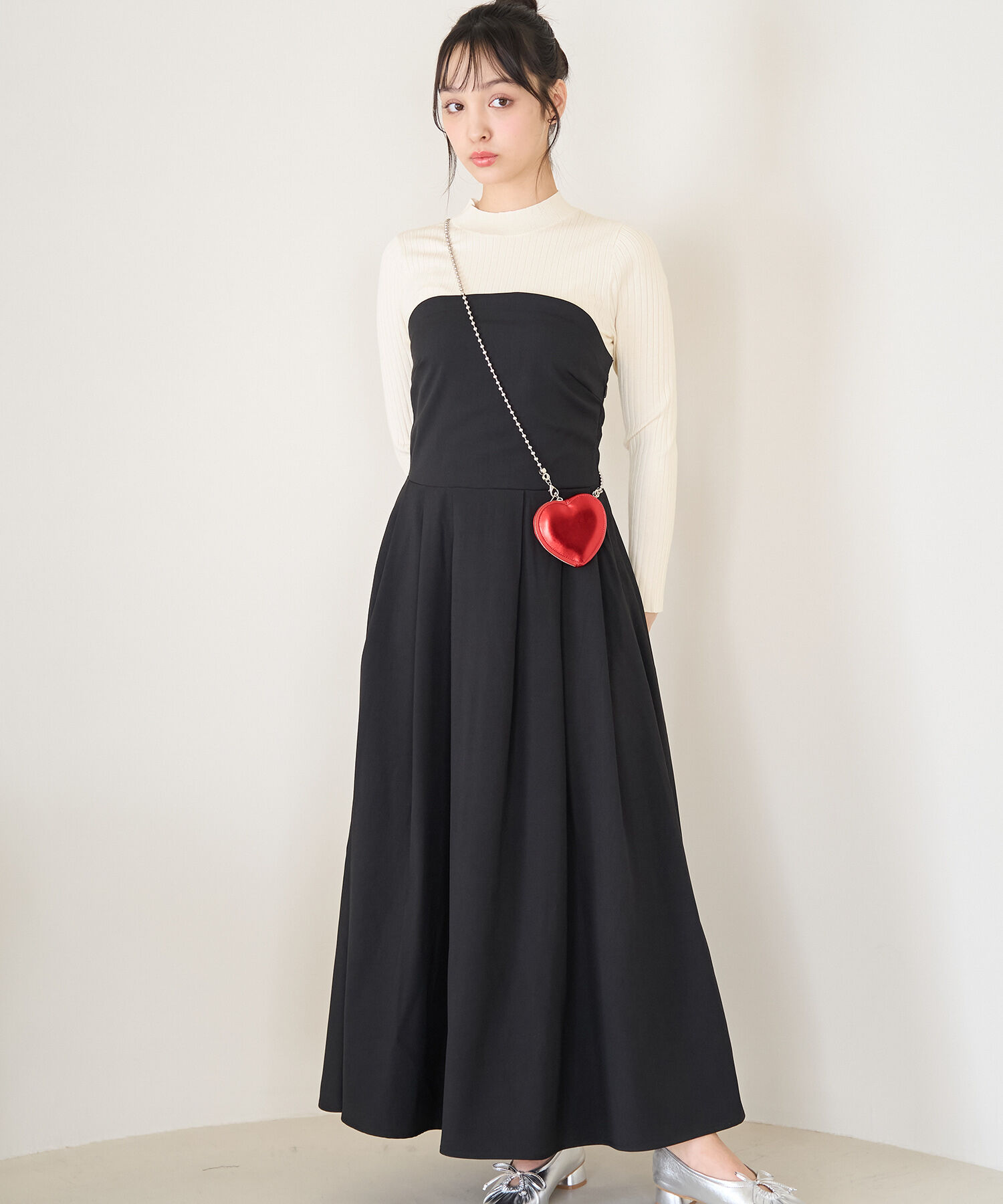 Rope&rsquo;Picnic「ドッキングニットワンピース」|ワンピース|