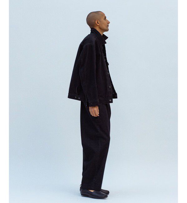 ADAM ET ROPE'「ワイド イージー デニムパンツ / ADAM ET ROPE' JEANS -GRID-」|デニム|