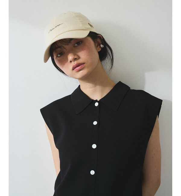 ADAM ET ROPE'「【WEB限定】ニットベストドッキングワンピース」|ワンピース|