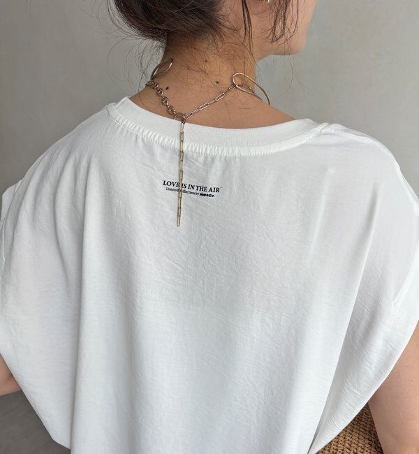  「【WEB限定】ハートバックロゴプリントTEE」|Tシャツ・カットソー|