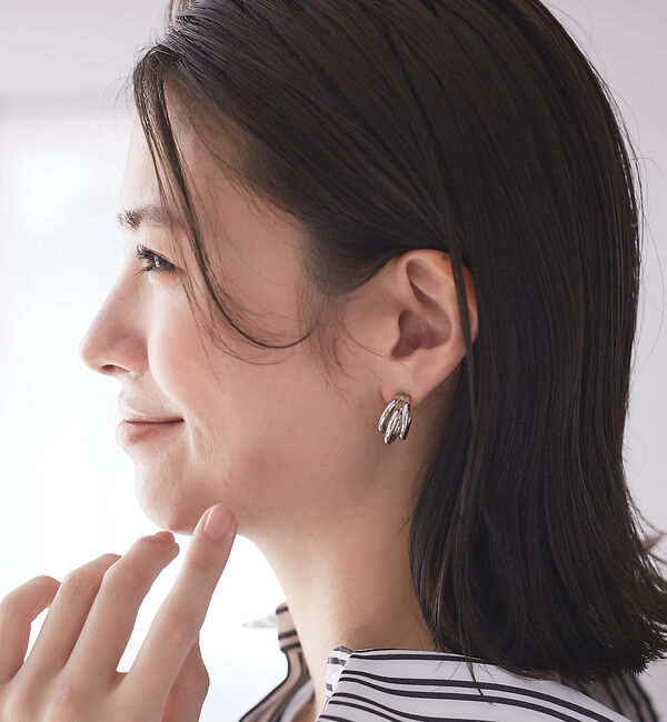 Rouge vif「【sauvage peau】メタルデザインピアス」|ピアス|その他2