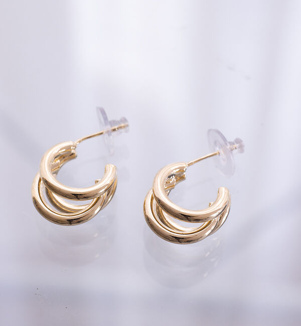 Rouge vif「【sauvage peau】メタルデザインピアス」|ピアス|その他3