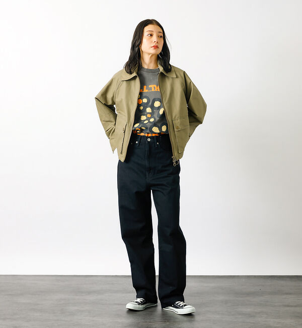 Rouge vif「【KURO/クロ】ANYTHING FLOWER Tシャツ/日本製【WEB限定】」|Tシャツ・カットソー|