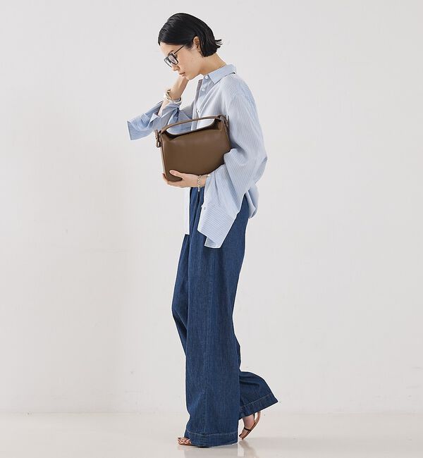 The Store by C' 「【TWP】Hudson St. PANT／ワイドデニムパンツ」|デニム|