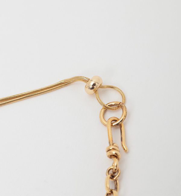 TIARA「【ADER.bijoux/アデルビジュー】CUTSTEEL sparkle short necklace」|ネックレス|
