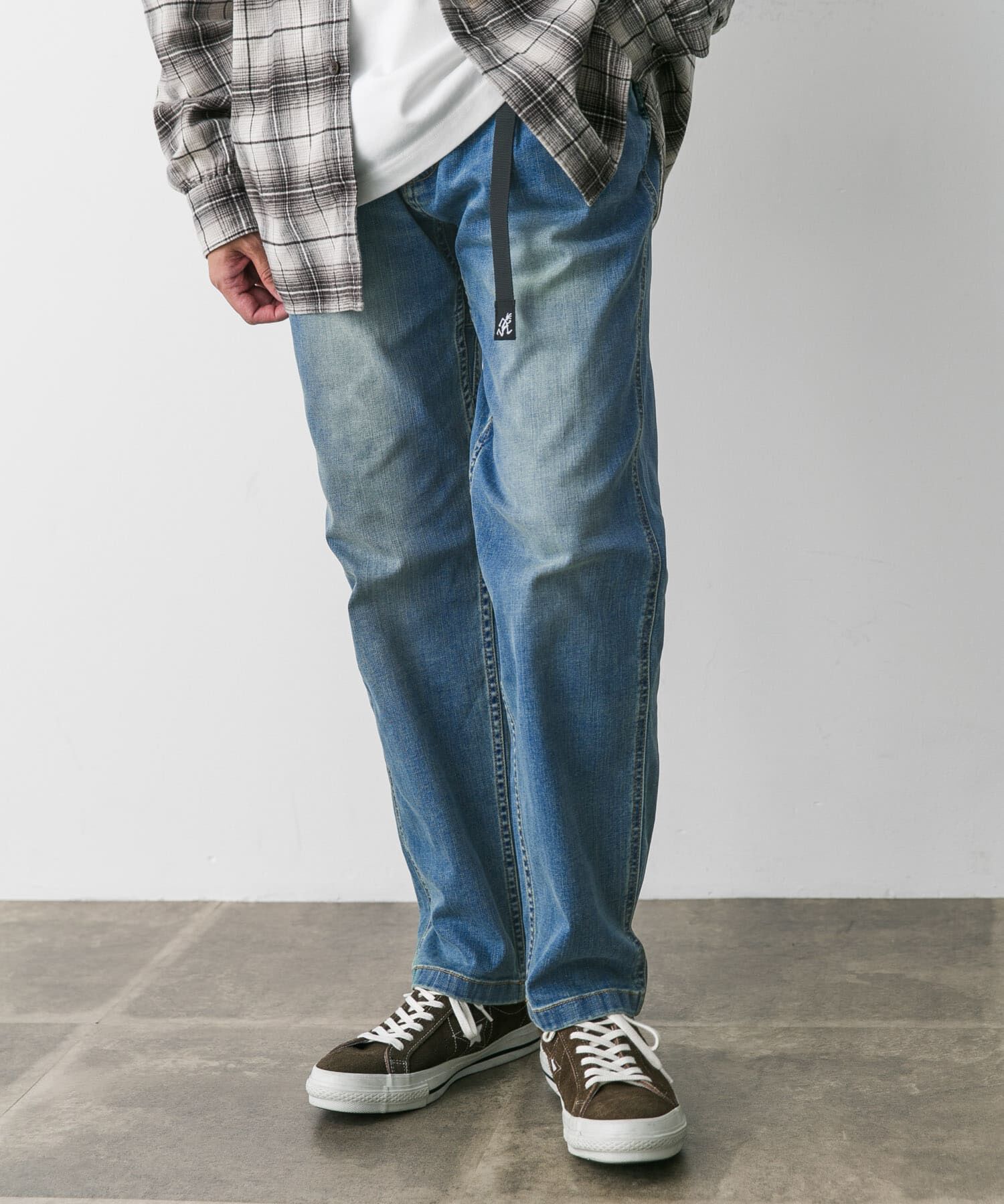 URBAN RESEARCH DOORS「『別注』Gramicci for DOORS　Mountain Tuck Pants」|デニム|