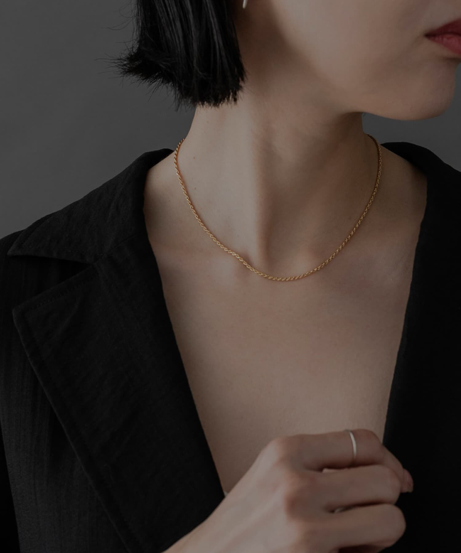SMELLY「SMELLY so&rsquo;　twist chain necklace」|ネックレス|