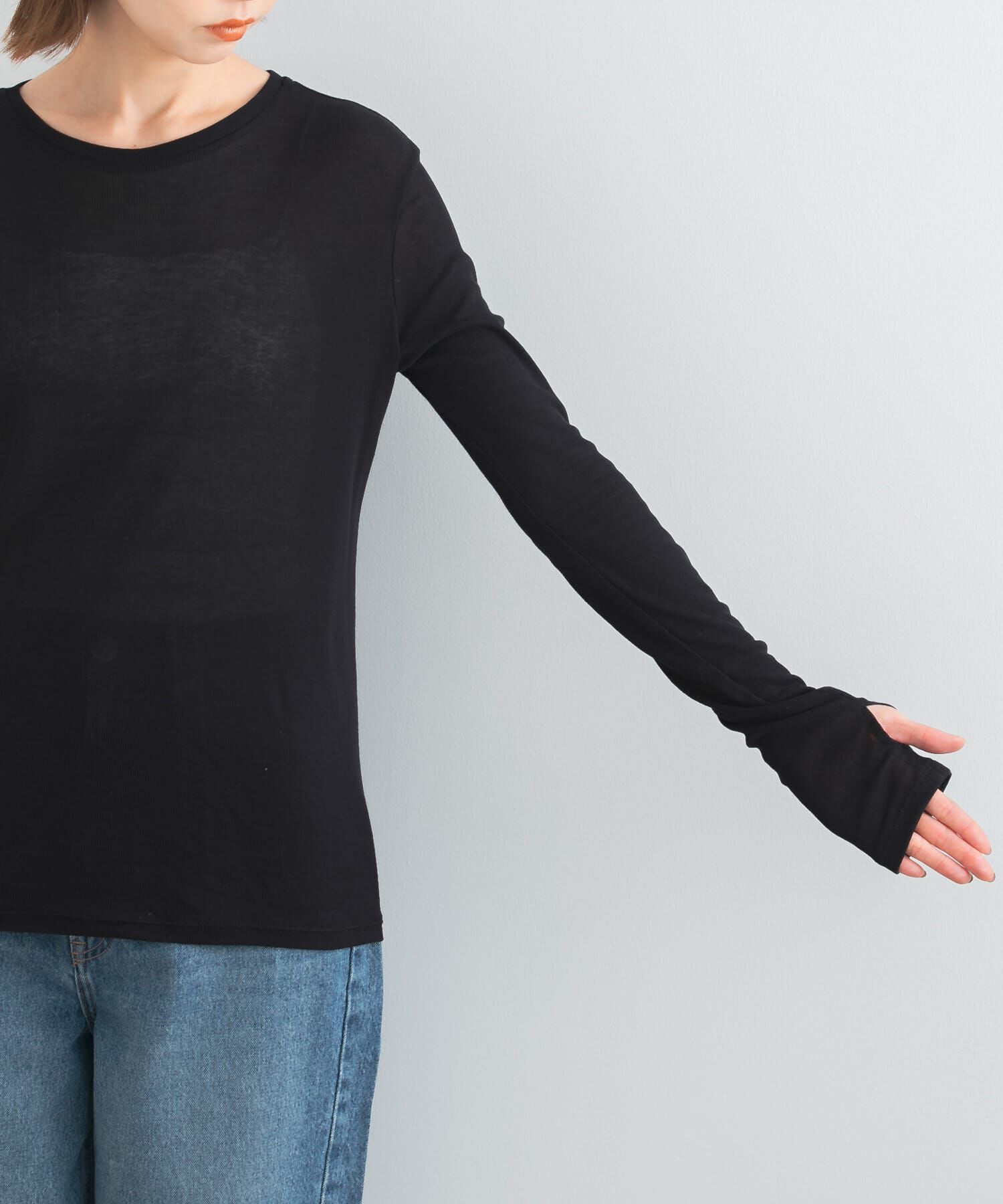 URBAN RESEARCH ROSSO「シアーテレコカットソー」|Tシャツ・カットソー|