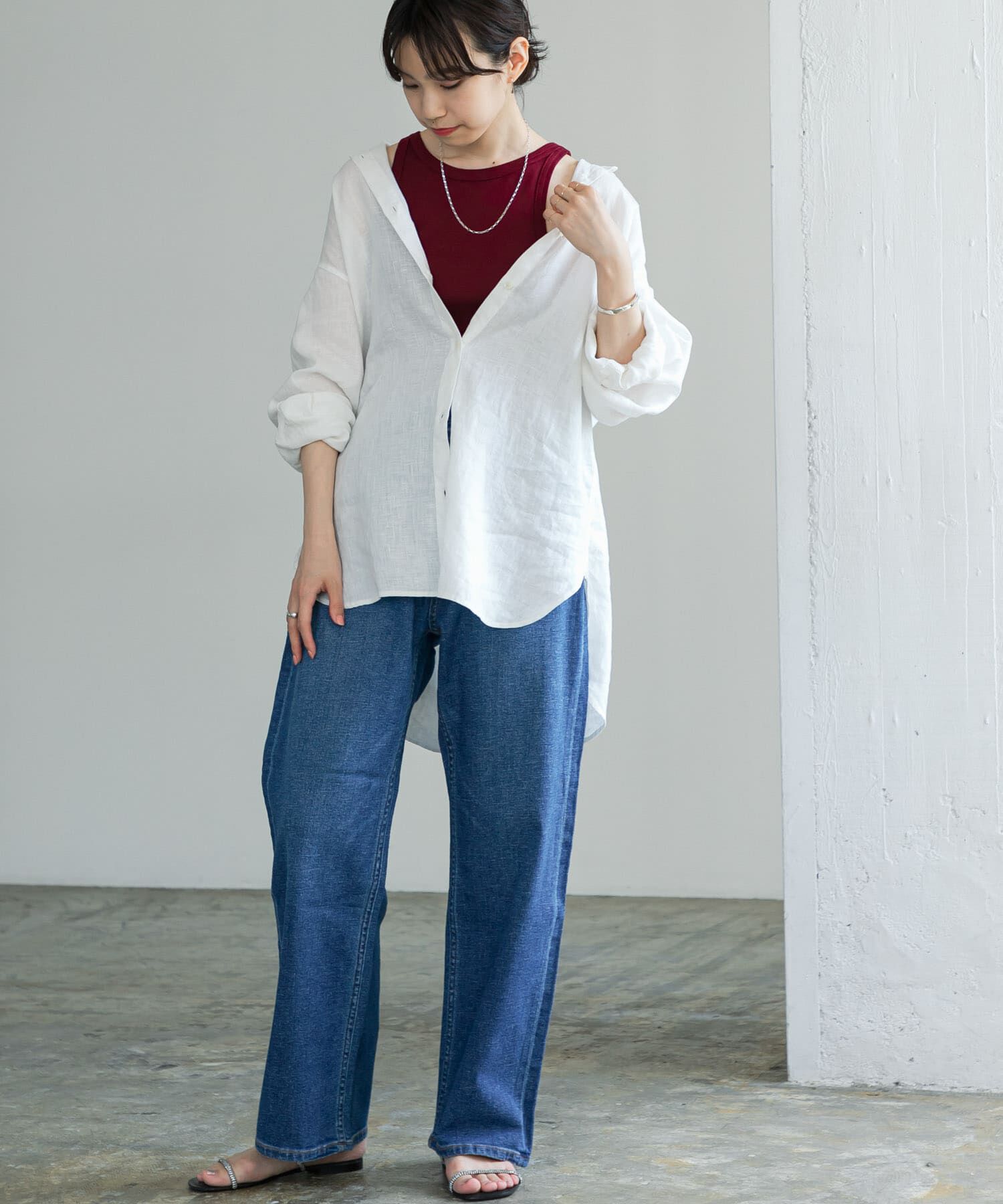 URBAN RESEARCH「『MADE IN JAPAN』アメリカンスリーブタンクトップ」|タンクトップ|