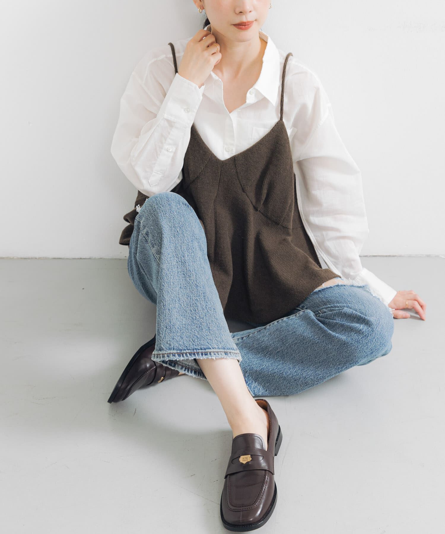 URBAN RESEARCH「『別注』crinkle crinkle crinkle&times;URBAN RESEARCH　wool  lingerie cami」|キャミソール|