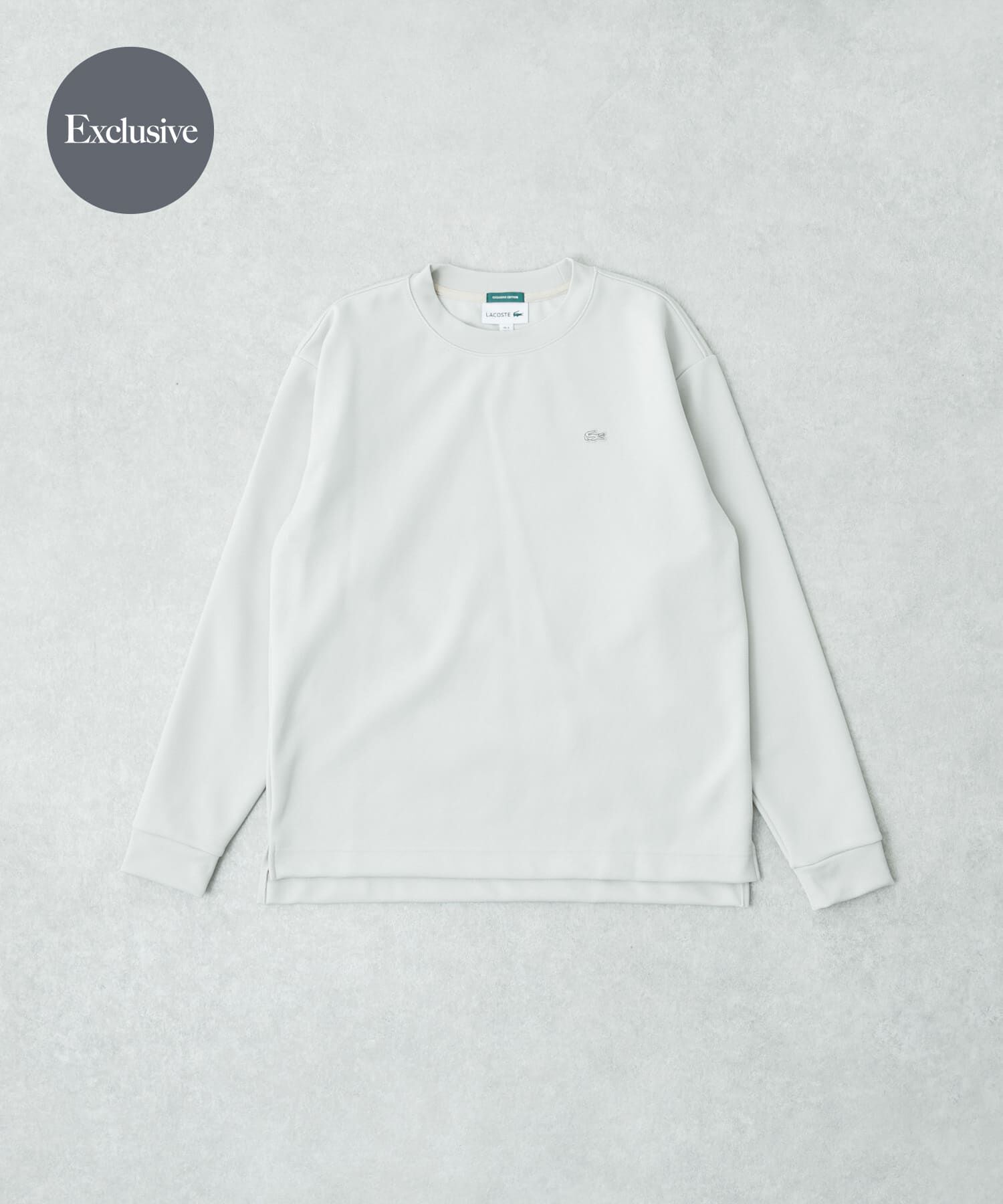 URBAN RESEARCH「『別注』LACOSTE&times;URBAN RESEARCH　Functional Pique Long-Sleeve」|Tシャツ・カットソー|ホワイト